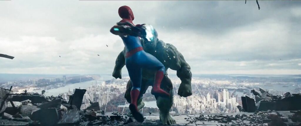 Sony Pictures Korea has released a new Spider-Man: Brand New Day teaser featuring Spider-Man and the Punisher battling the Savage Hulk, along with a first look at Spider-Man using Shocker's gauntlet.